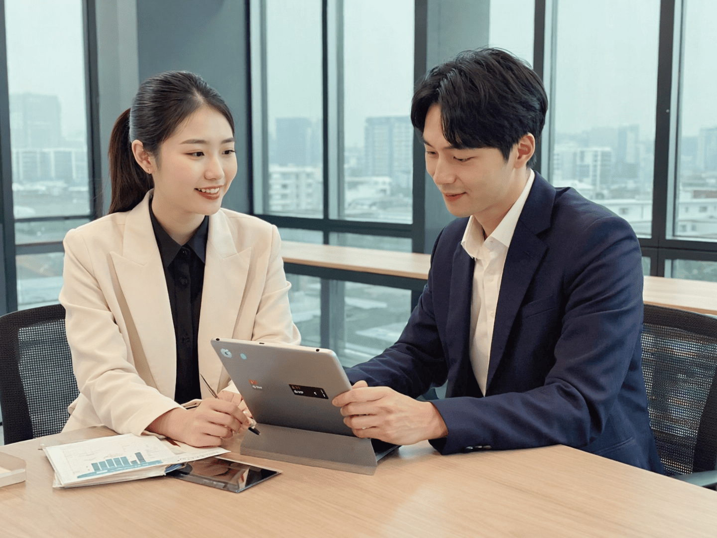 打ち合わせ風景